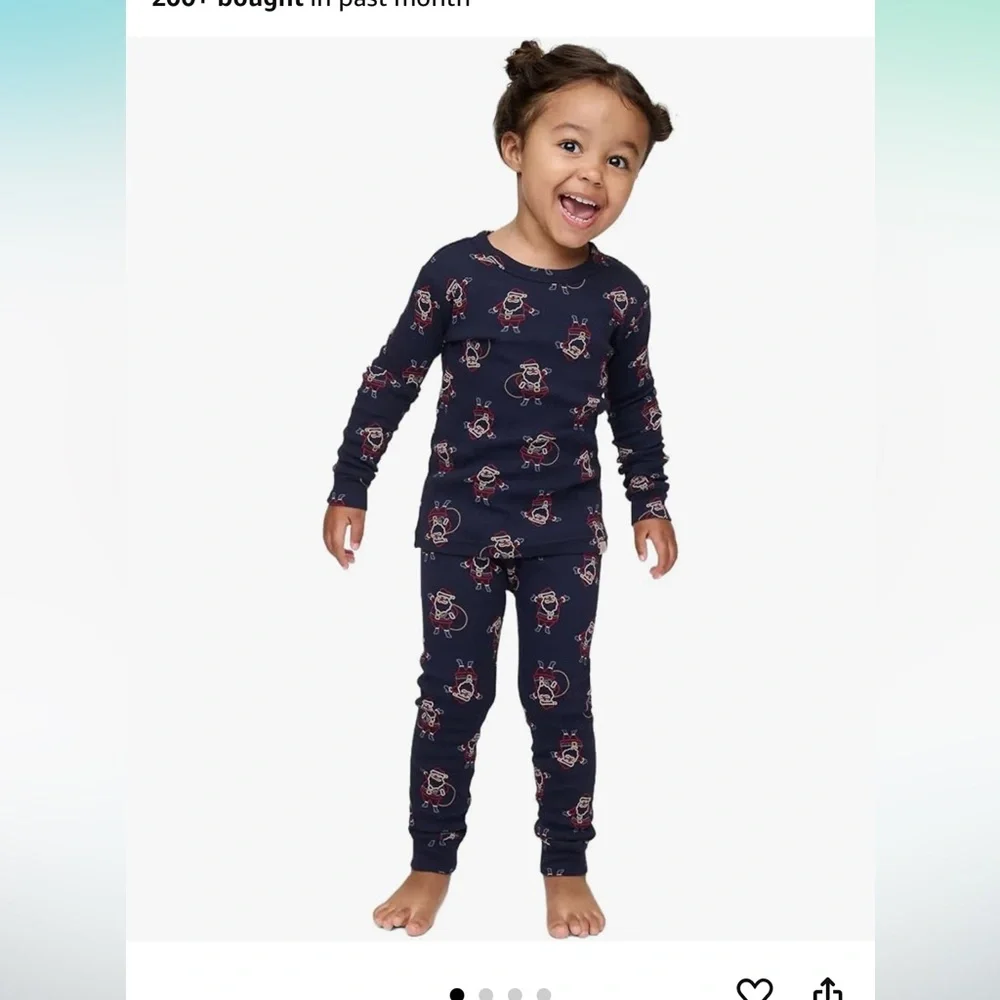 GAP Baby Toddler Long John Pajama Set